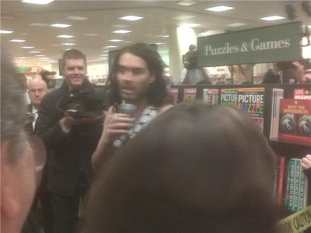 The time I was kissed by Russell Brand
