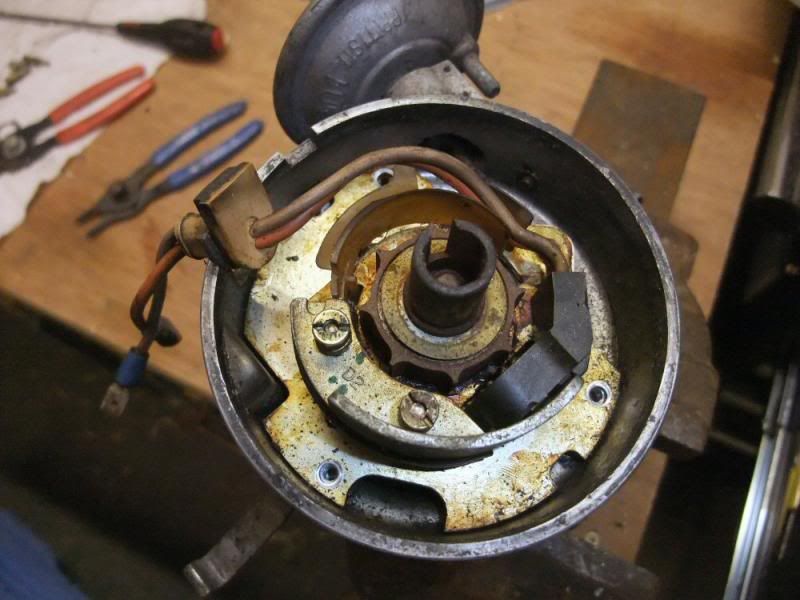 Lucas 35DM8 distributor overhaul
