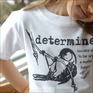 FLY :: Determined (Short Sleeve Custom Tee, Infant and Youth)