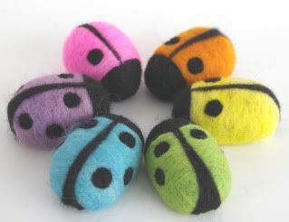 FLY Away Home:: Count Your Ladybugs (Needlefelted Learning Toy)