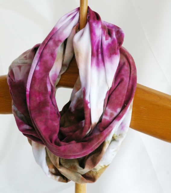 Infinitely Strong:: Cotton Jersey Circle Scarf (Ancient Sands)