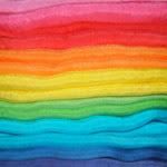 End of the Rainbow~ Set of 6 Silkies (35 x 35)