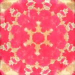 Deep Elem Dyes *for* American Cancer Society: Set of Two Mandala Silks