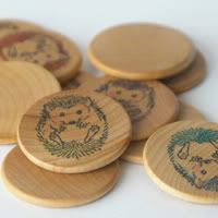 Honour Growing Minds :: Memory Coins (Happy Hedgehogs Set of 12)