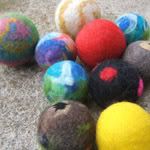 Keep the Wild Animals Busy! Felted Wool Balls (Craft Kit for Kids) Merino Version