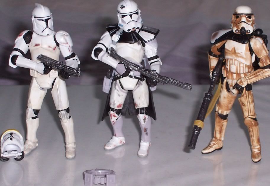 evolution of clone trooper to stormtrooper