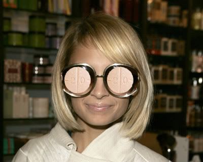 Nicole Richie Eyes. out with Nicole Richie.