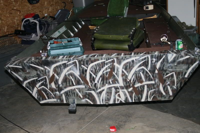 Duck Hunting Chat • Made My Own Camo Stencils Waterfowl Boats Motors