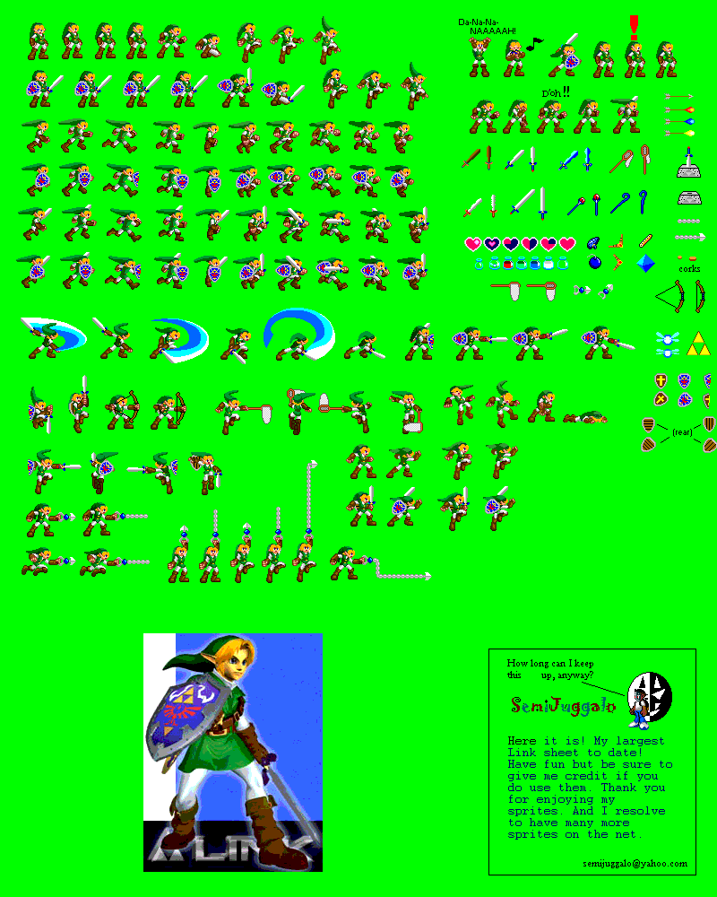 Smash Bros Sprites