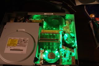 Cooling Fans and Air Tube installed.