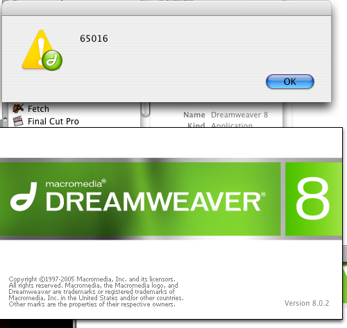Macromedia [2005 Dreamweaver 8
