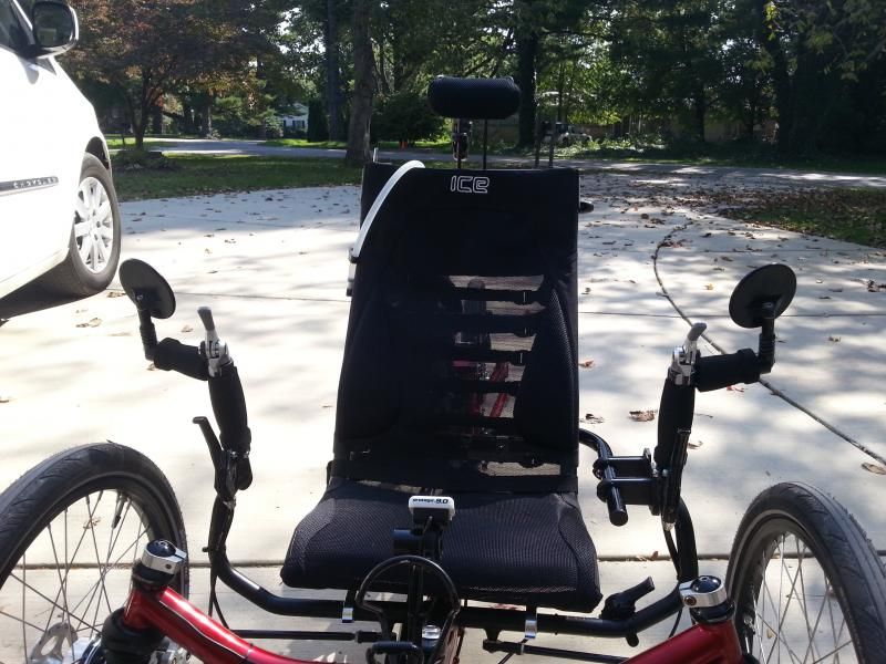 recumbent trike mirrors