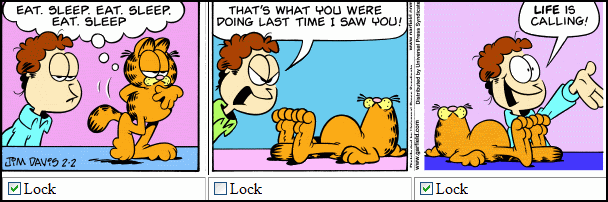 Random Garfield Strip