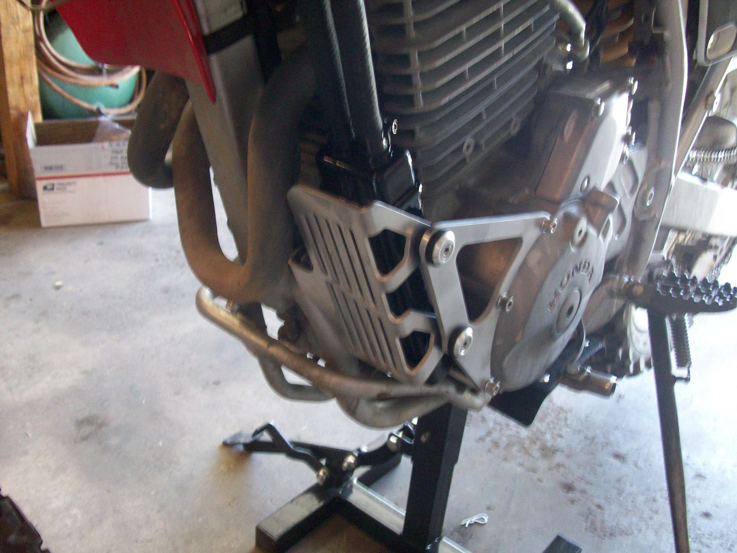 Sutton Cyle works oil cooler on XR650L XR600/650 ThumperTalk