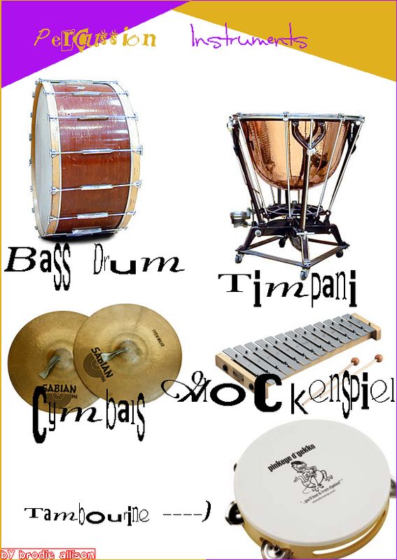 Homework For Music. A Percussion Poster. Pictures, Images and Photos