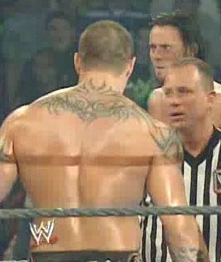randy orton new tattoos. Randy Orton new tattoo on neck