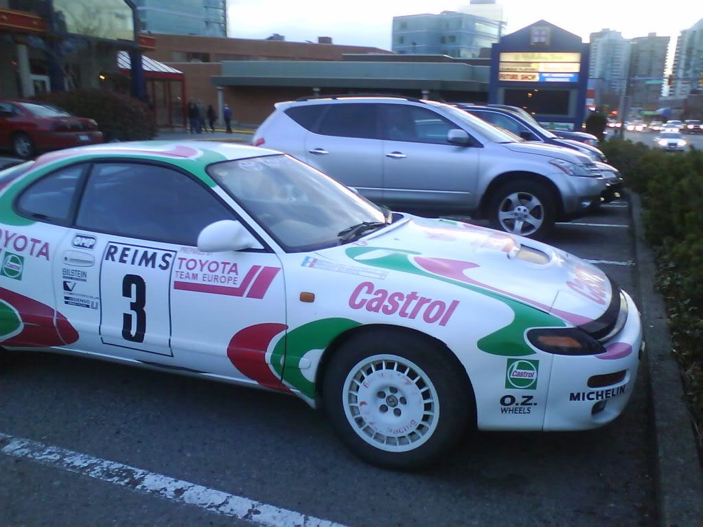 Spotted: Toyota Celica Rally Car