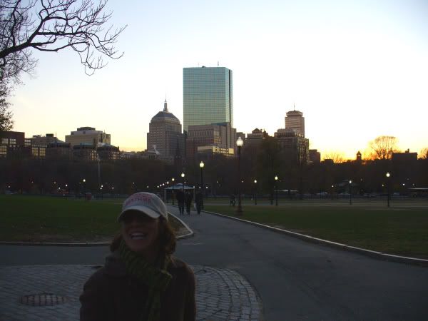 Jackie on Boston Common 11/25/2005