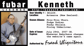 Kenneth - Fubar Licence