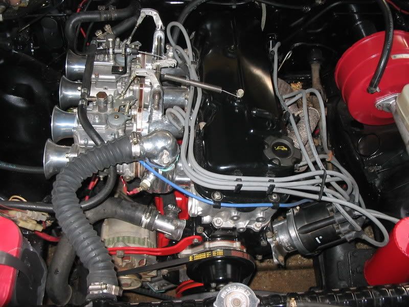 86 Nissan 720 engine swap #9
