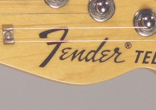 Fender Guitar Decals