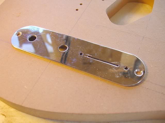 Guitar Control Plate