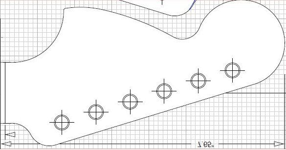 Fender+Headstock+Template Fender Stratocaster Headstock Template Big strat reverse headstock ...