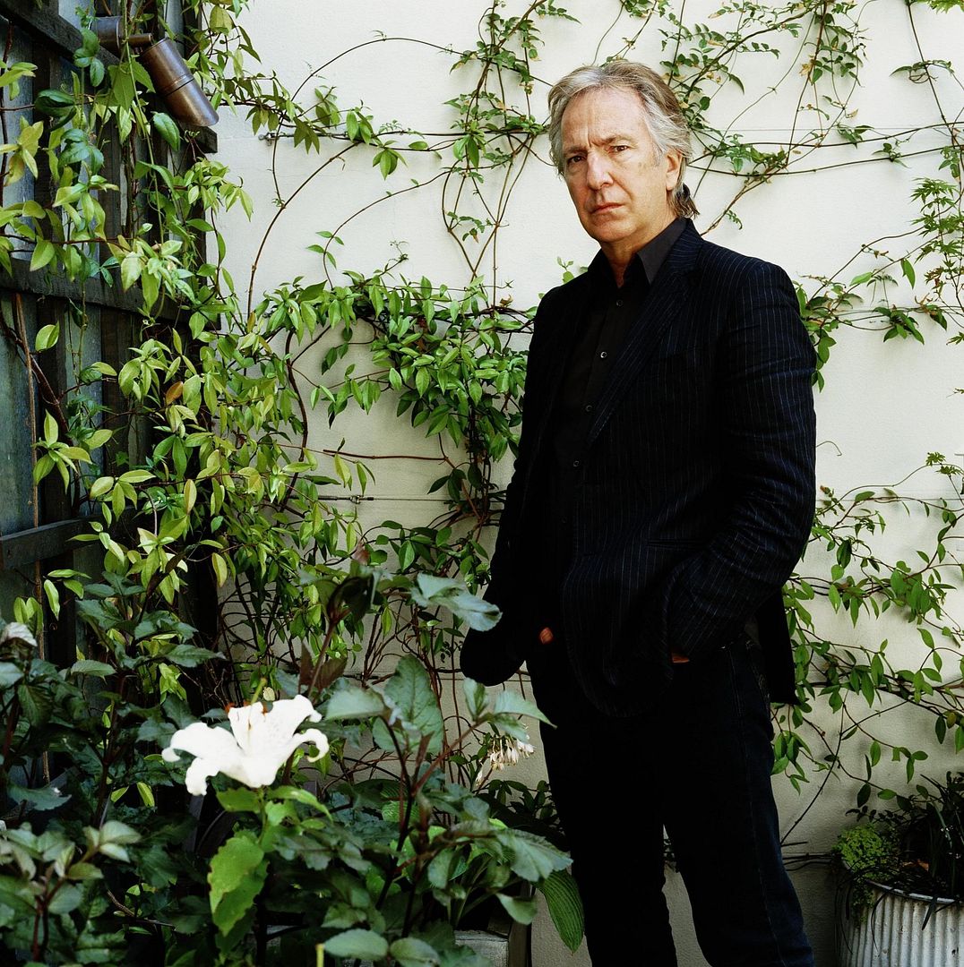 Алан Рикман - обаятельный злодей. 