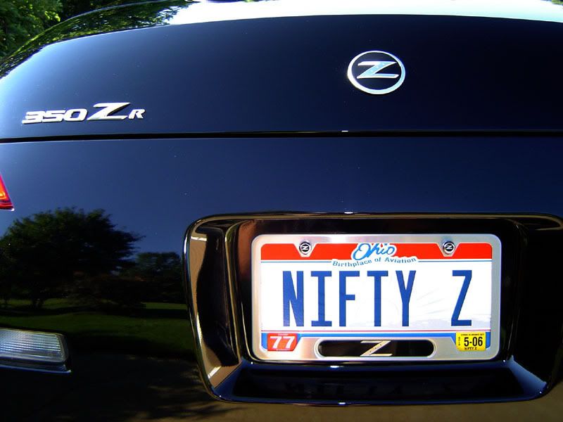 Nissan z vanity plates #4