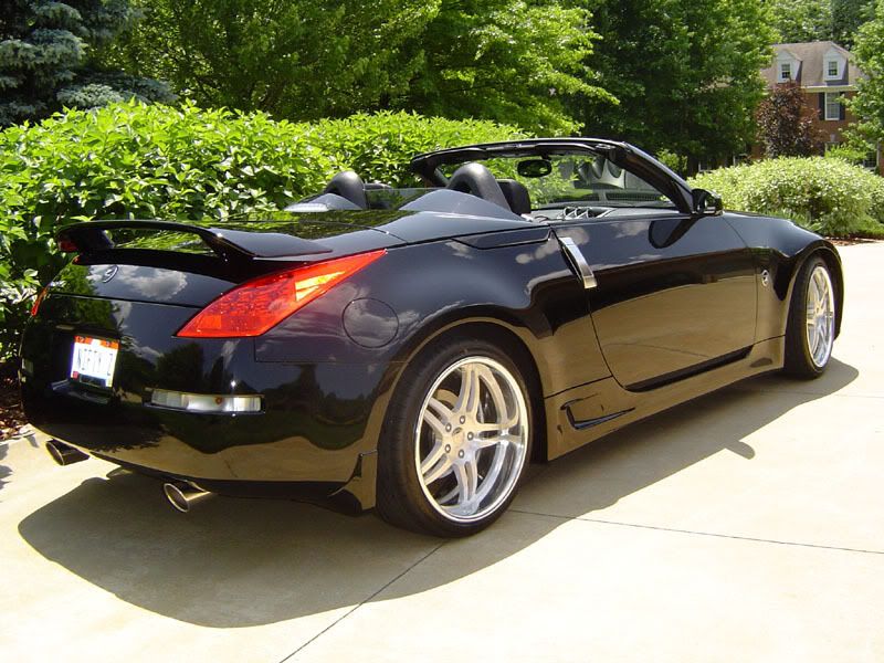 New Wheels & Rear Deck Spoiler Wing Nissan 350Z and 370Z