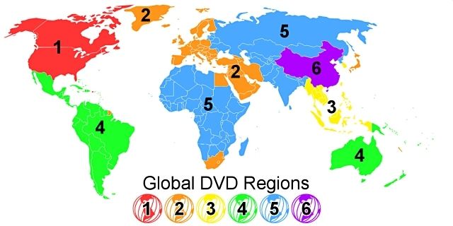 DVD regions
