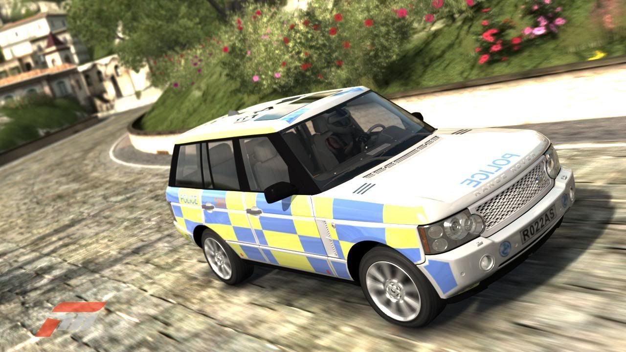 Police Range Rover