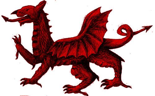 Animated Welsh Dragon