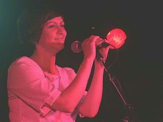 Traceyanne of Camera Obscura @ Horseshoe Tavern: photo by Mike Ligon