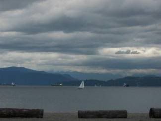 English Bay in Vancouver: photo by Mike Ligon