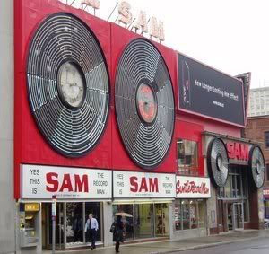 Sam The Record Man - downtown Toronto