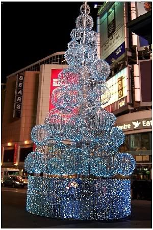 Christmas Tree at Yonge Dundas Square