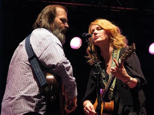 Steve Earle & Allison Moorer @ Gage Park: photo by Michael Ligon