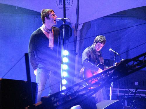 Oasis at Virgin Festival 2008: photo by Michael Ligon