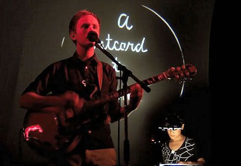 Jens Lekman at Great Hall: photo by Michael Ligon