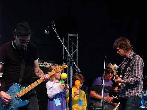 Sloan @ Coca-Cola Zero Fans First Tailgate Party outside Air Canada Centre: photo by Michael Ligon