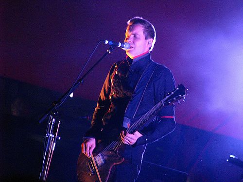 Jónsi Birgisson of Sigur Ros: photo by Michael Ligon