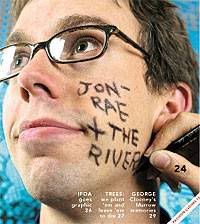 Jon-Rae Fletcher: cover of Eye Weekly(Oct 27, 2005)