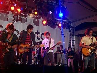 Broken Social Scene @ Yonge-Dundas Square: photo by Mike Ligon