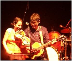 Colin Meloy & Petra Haden of The Decemberists @ The Phoenix: photo by Mike Ligon