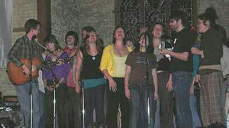 Jon-Rae Fletcher and The Choir @ The Music Gallery: photo credit - suckingalemon