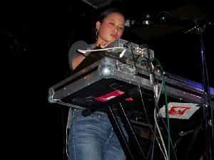 Lali Puna @ Lee's Palace(Toronto, Ontario), November 13, 2004: photo by Mike Ligon