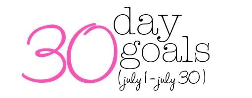 Lileigh 30 day goals