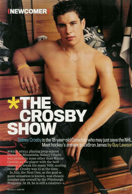 Sidney Crosby GQ