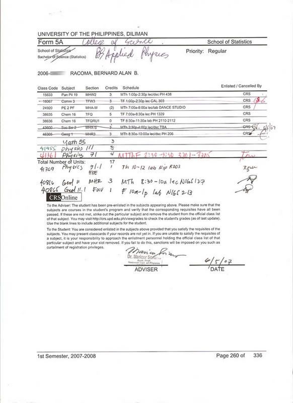 Up Form 5